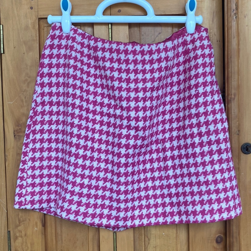 Lilly Pulitzer Houndstooth Skirt